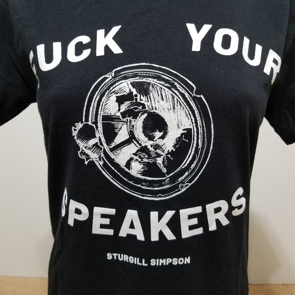 Sturgill Simpson shirt Small Eff Your Speakers graphic band merch - Picture 5 of 10